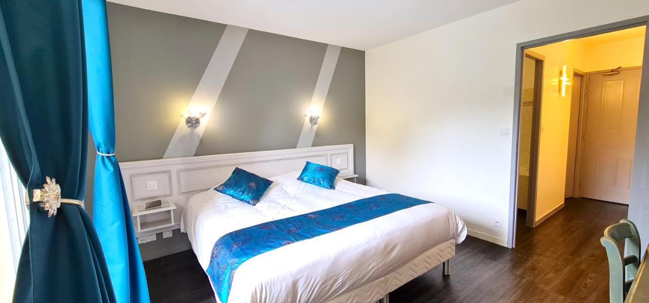 Fasthotel Oloron Hostellerie Du Paon Blanc Lurbe-Saint-Christau Dış mekan fotoğraf